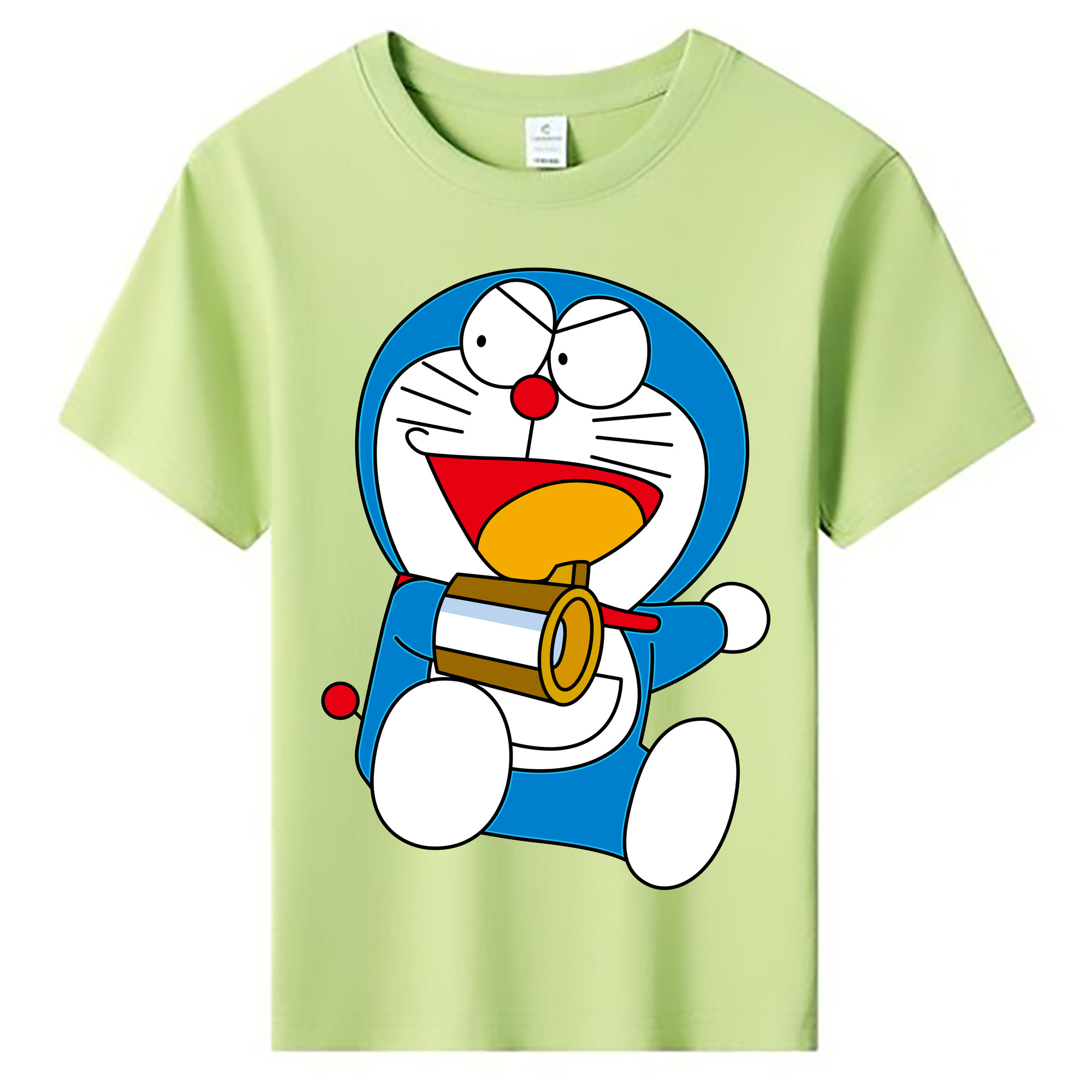（画像用） ドラえもん Doraemon 綿100％キッズTシャツ（フロントプリント）